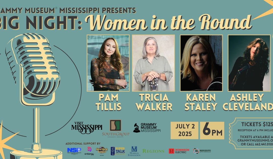 GRAMMY Museum MS Presents Annual Big Night With Women In The Round On July 2