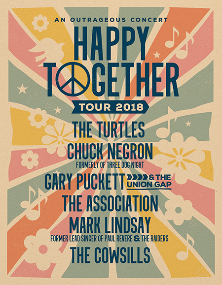 CHUCK NEGRON TO JOIN HAPPY TOGETHER TOUR FOR FIFTH YEAR