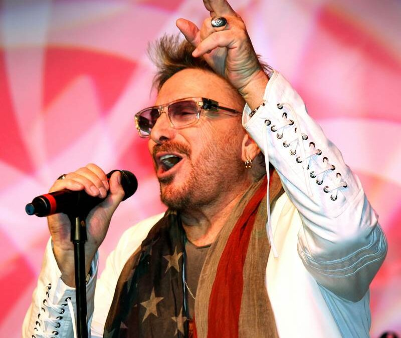 Chuck Negron Dons A Revolutionary Accessory