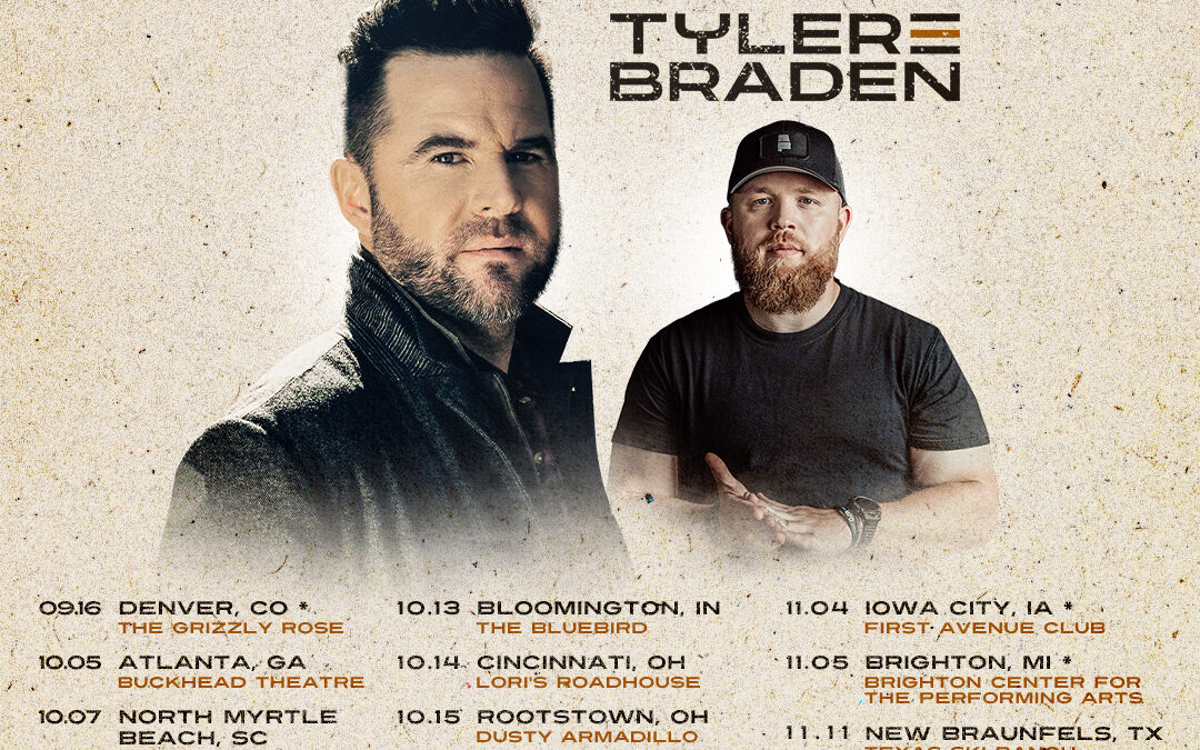 David Nail Announces “Story To Tell Tour” Featuring Tyler Braden