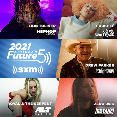 SiriusXM Names Drew Parker ‘Future Five For 2021’