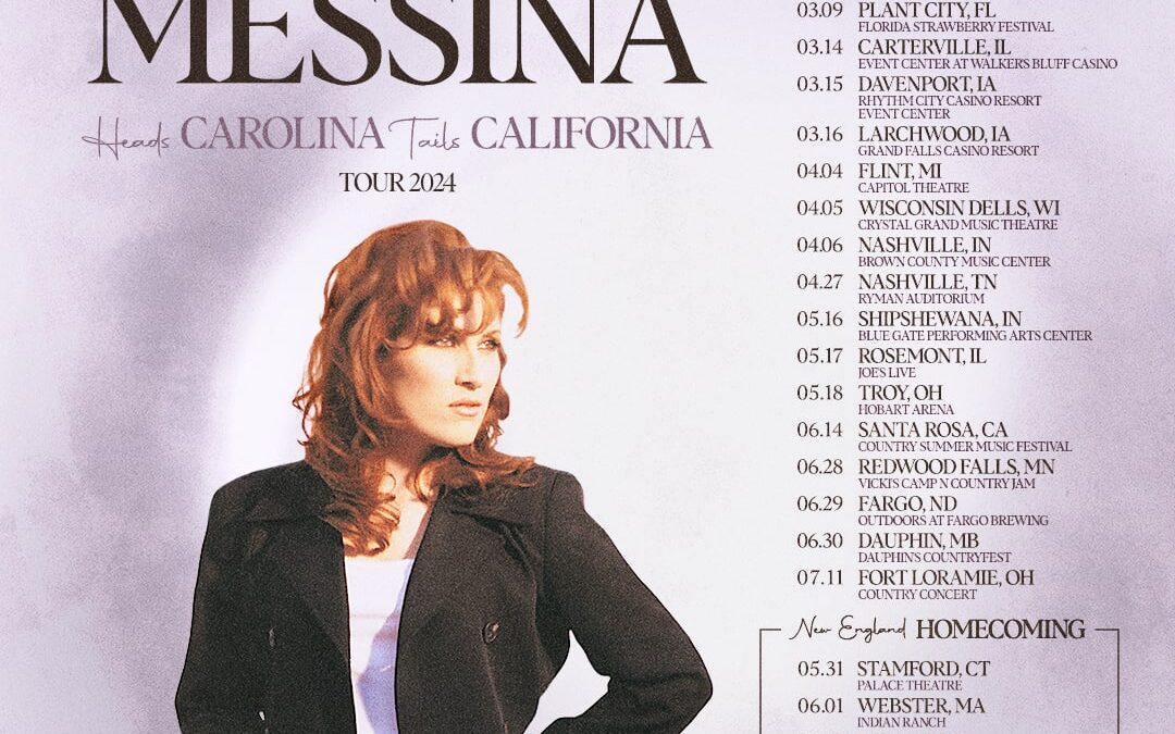 Jo Dee Messina Is Continuing Her Widely Successful Heads Carolina, Tails California Tour Into 2024, Building On This Year’s Sold-Out Shows