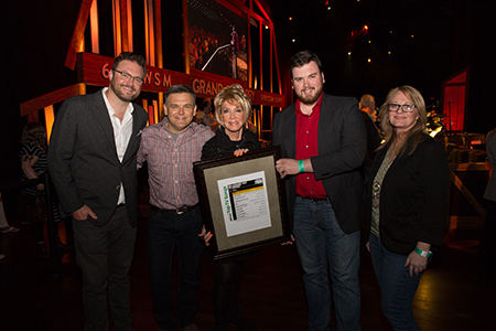 Jeannie Seely Recognized At Grand Ole Opry For Billboard Top TV Songs Chart