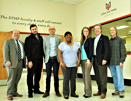 NASHVILLE ASSOCIATION OF TALENT DIRECTORS DONATES NEW WASHER AND DRYER TO DUPONT TYLER MIDDLE SCHOOL