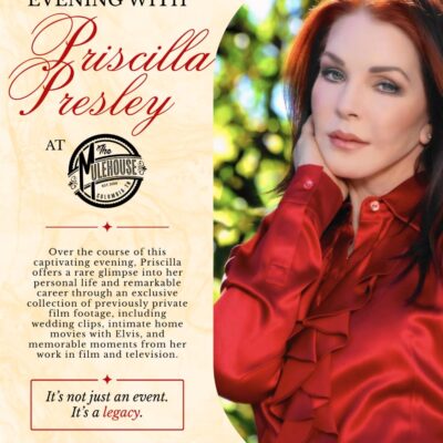 Priscilla Presley Comes to The Mulehouse on August 15