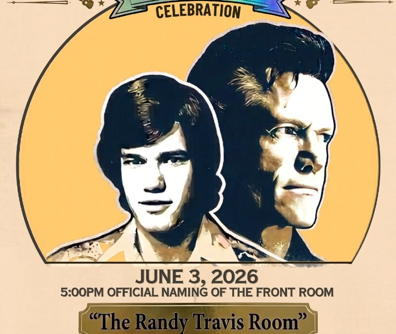 Randy Travis To Celebrate 40 Years Of Seminal Debut Storms Of Life On June 3, Where It All Began, The Nashville Palace