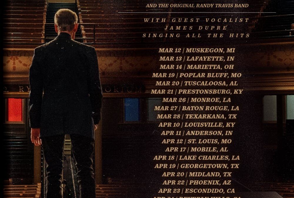 After An Incredibly Successful Year Of Touring, Randy Travis & Co. Extend His “More Life Tour” Into 2026