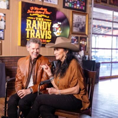 Randy Travis Cuts The Ribbon As The Nashville Palace Reveals The Randy Travis Room