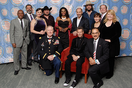 Helping A Hero Honors Randy Travis With Lee Greenwood Award At Concert In Houston