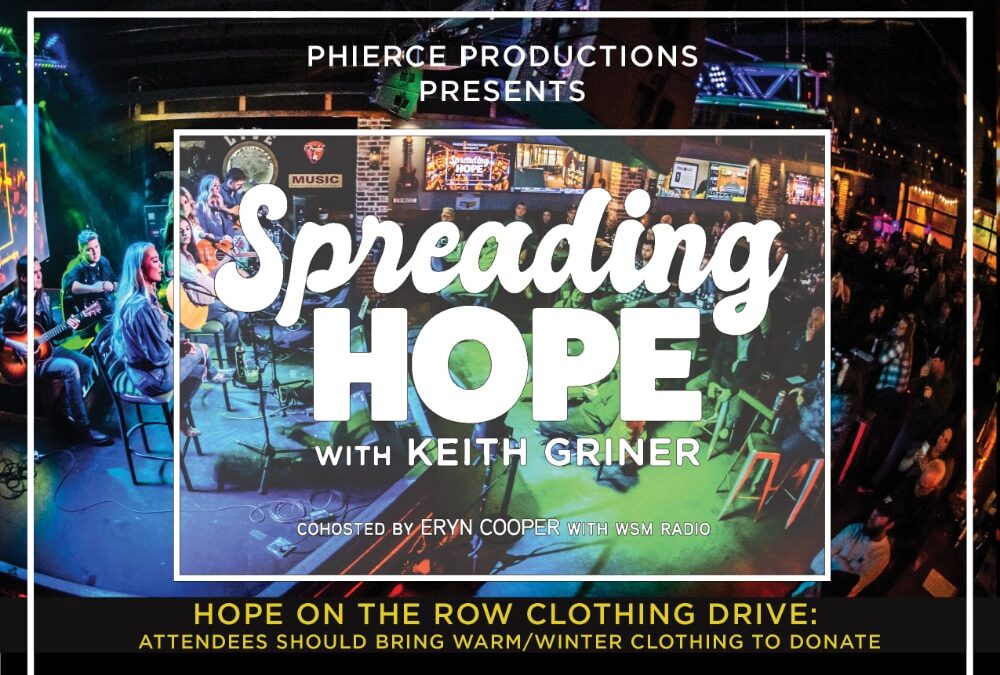 Spreading Hope With Keith Griner – A Benefit Concert Series on Dec. 20 at Live Oak