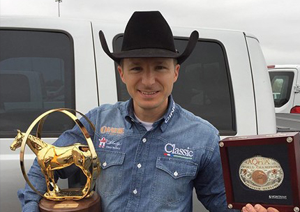 Nashville’s Paul Bogart Reins in a Gold at AQHA World Championships in Amateur Heeling