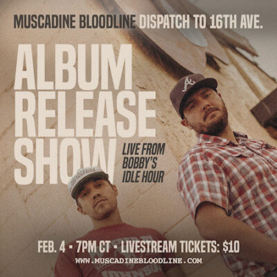 Muscadine Bloodline Celebrates Album Release Week with Packed Weekend