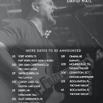 David Nail ‘Unplugs’ for Intimate Early 2022 Bootheel Unplugged Tour