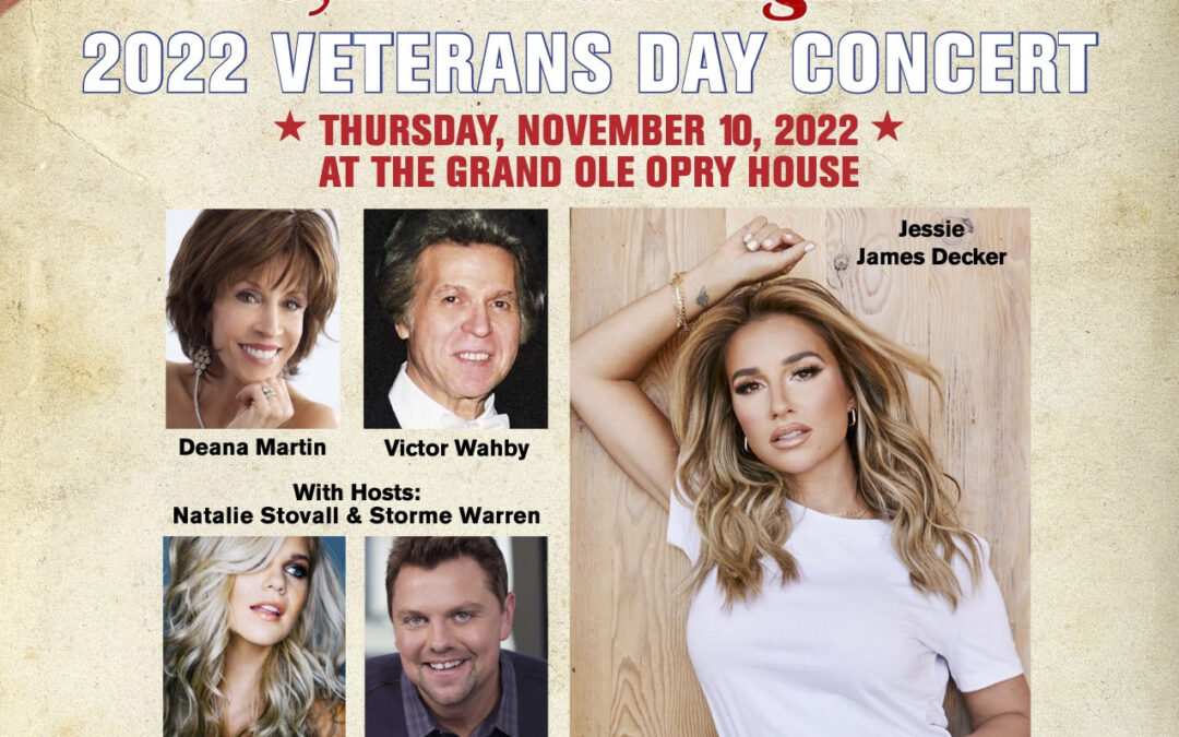 Acclaimed medical musical group to host 2022 National Veterans Day concert at The Grand Ole Opry House on NOV. 10